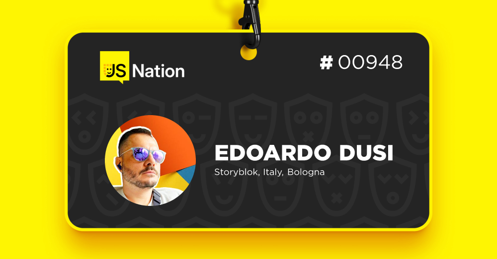 Check out my badge & claim your free JSNation 2025 remote ticket!