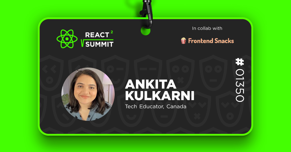 Check out my badge & claim your free React Summit 2025 remote ticket!